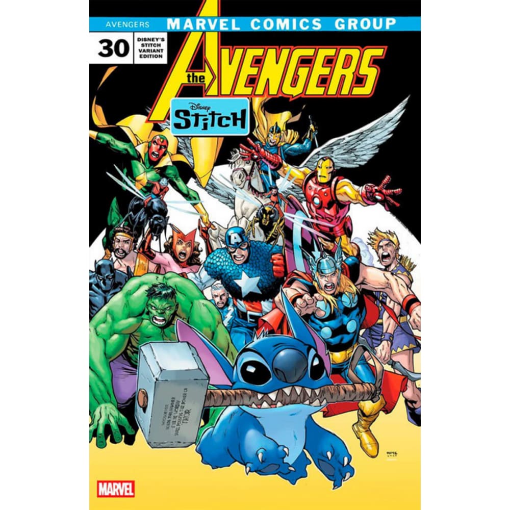Os Vingadores 23/80 - Capa Variante Stitch