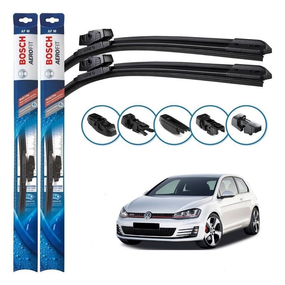 Palheta Bosch Dianteira Golf Mk7 2014/20 Multiclip Aerofit