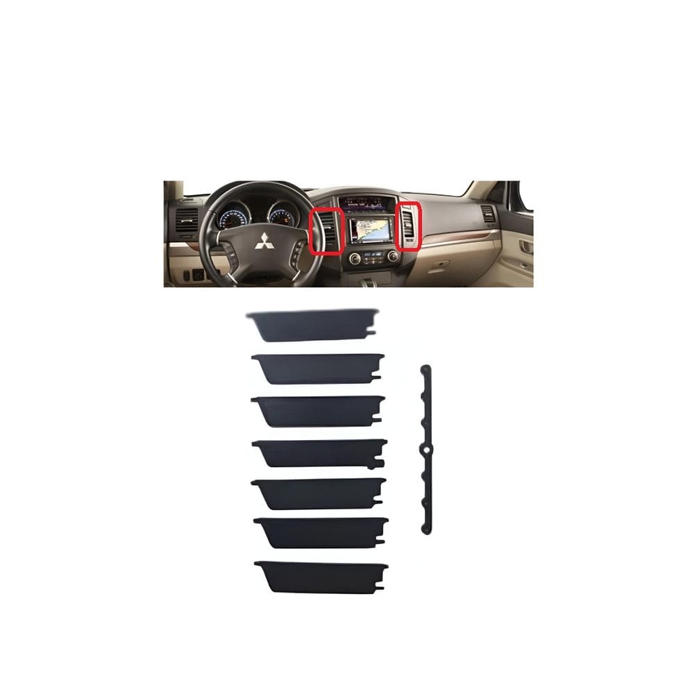 Aletas Difusor Ar Central Horizonta Pajero Full