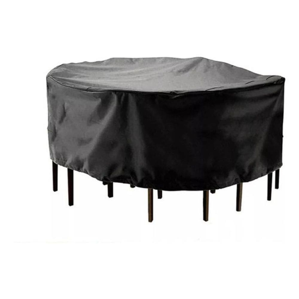 Capa Impermeável Para Mesa Redonda 245X85Cm Bagun