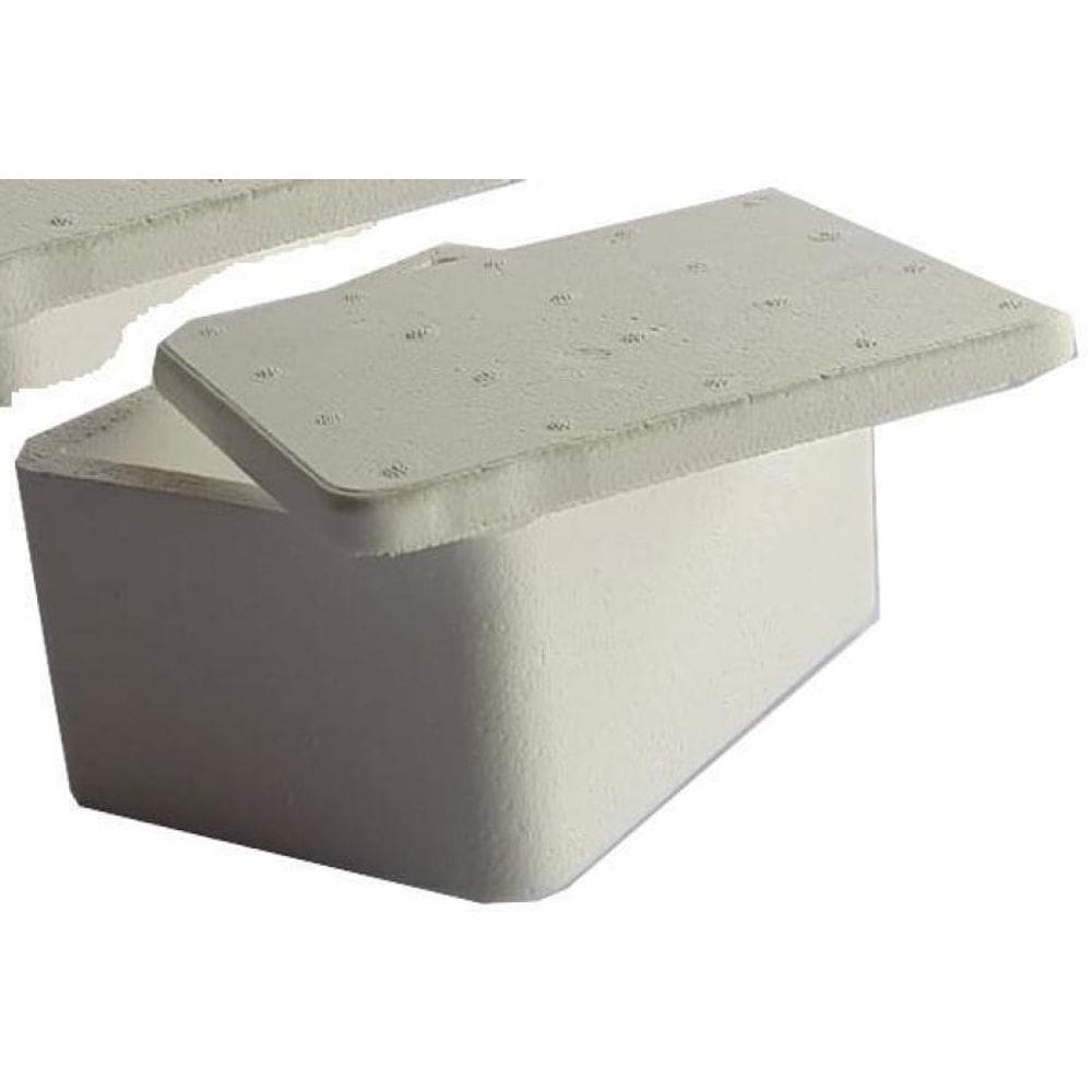 Caixa De Isopor Térmica Sorvete Ou Medicamentos 500Gr 2Und