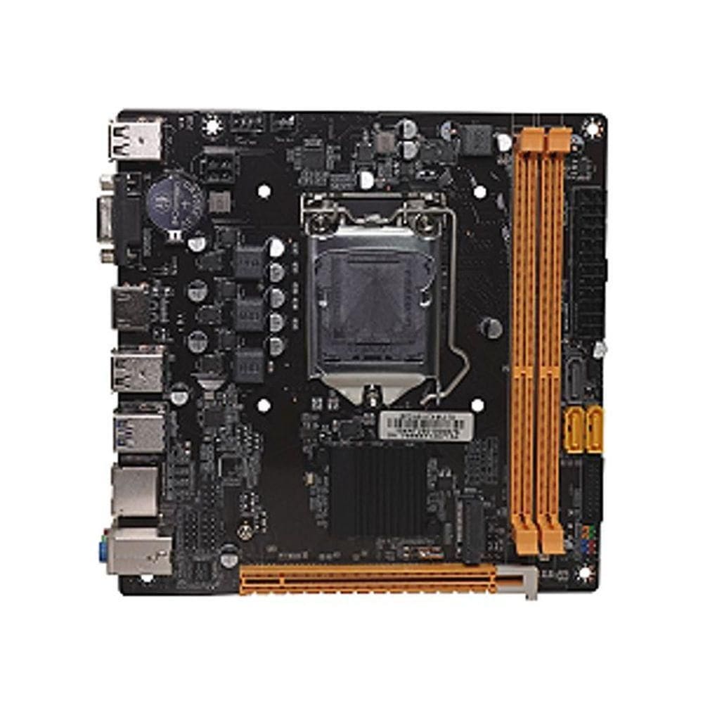 Placa Mae Intel H61 - Brazil Pc - Lga 1155 Bpc-h61-itx-m.2-tg 10-100-1000 M-itx