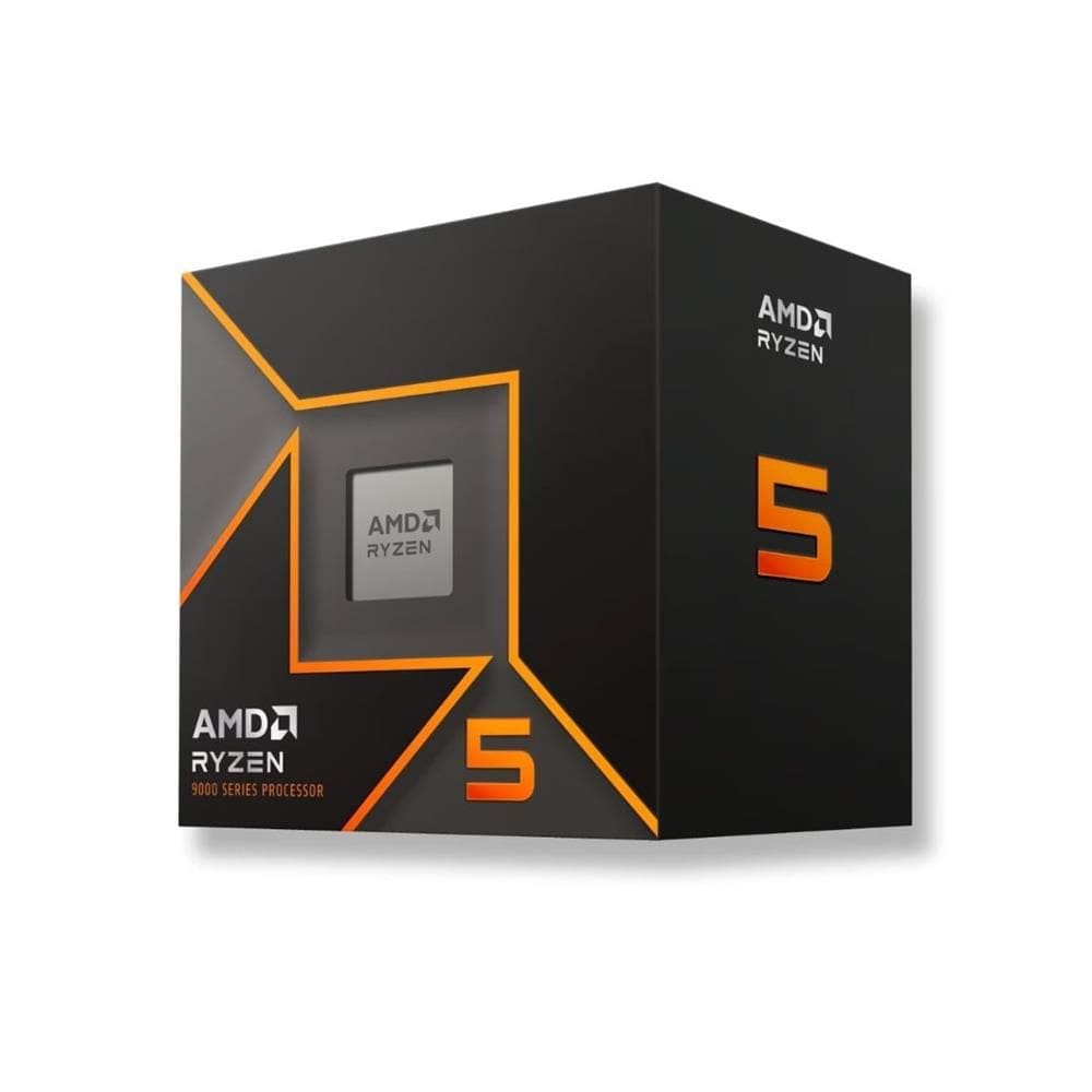 Processador AMD Ryzen 5 9600, 6 Núcleos, 12 Threads, até 5.2GHz, Cooler Incluso, Socket AM5