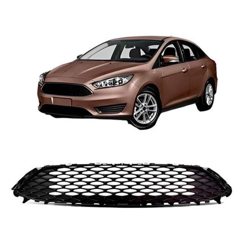 Grade Dianteira Parachoque Focus 2016 A 2018 Colmeia