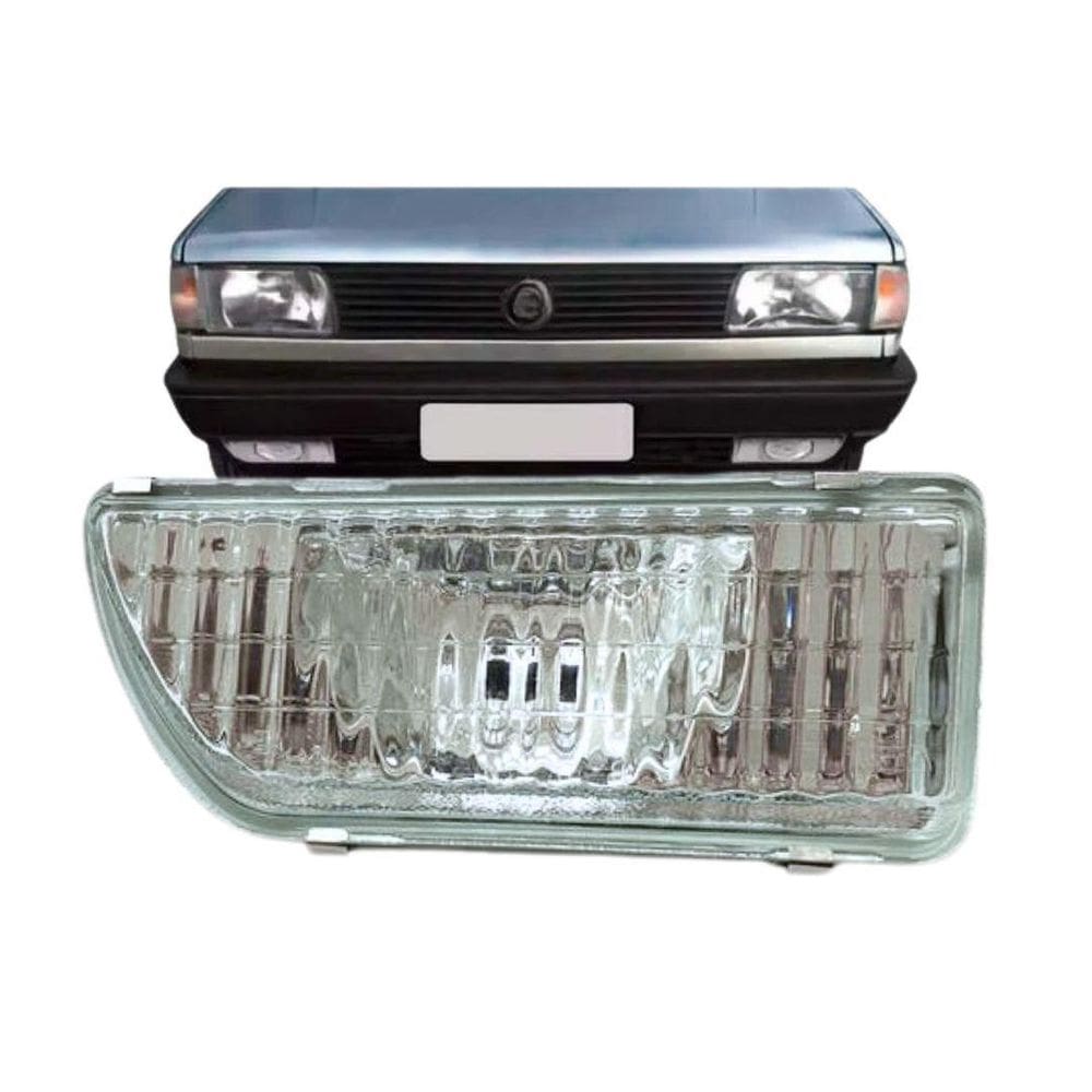 Farol Milha Para Saveiro Voyage 1987 A 1996 Lente Vidro Ld