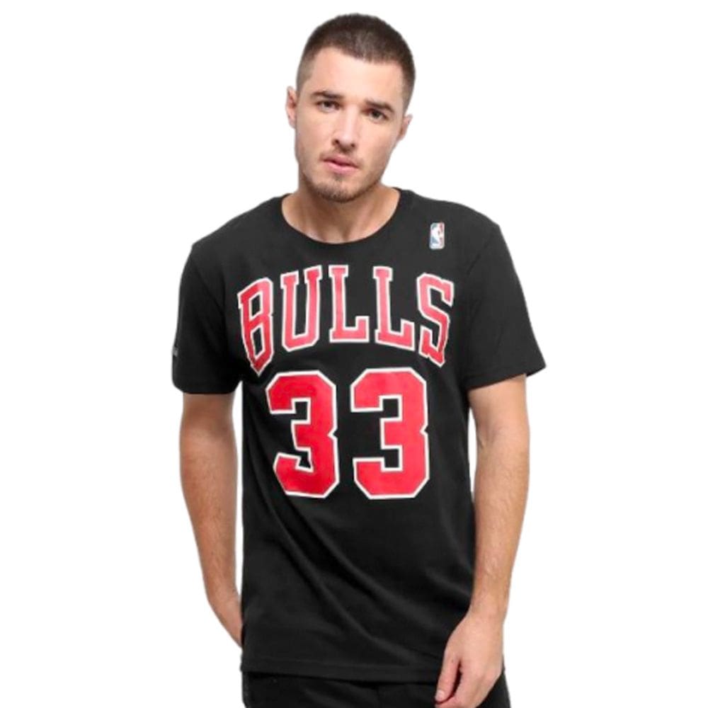 Camiseta Mitchell & Ness NBA Chicago Bulls Pippen Oversize