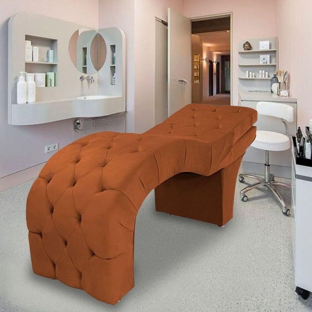 Maca Para Estética Facial Cílios Sobrancelhas Suede Maíra terracota