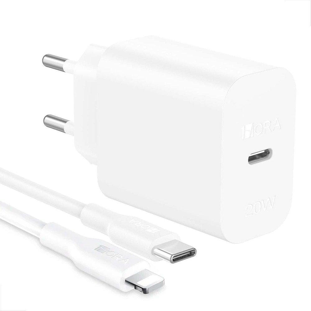 Carregador Pd 20W Cabo Dados C Para Lighting 1M 3A