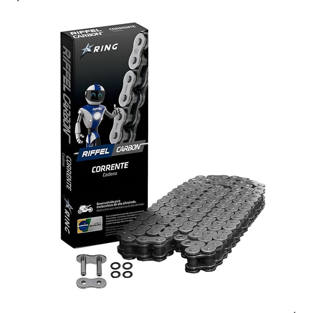 MP - Corrente Riffel Carbon Com Retentor 520E