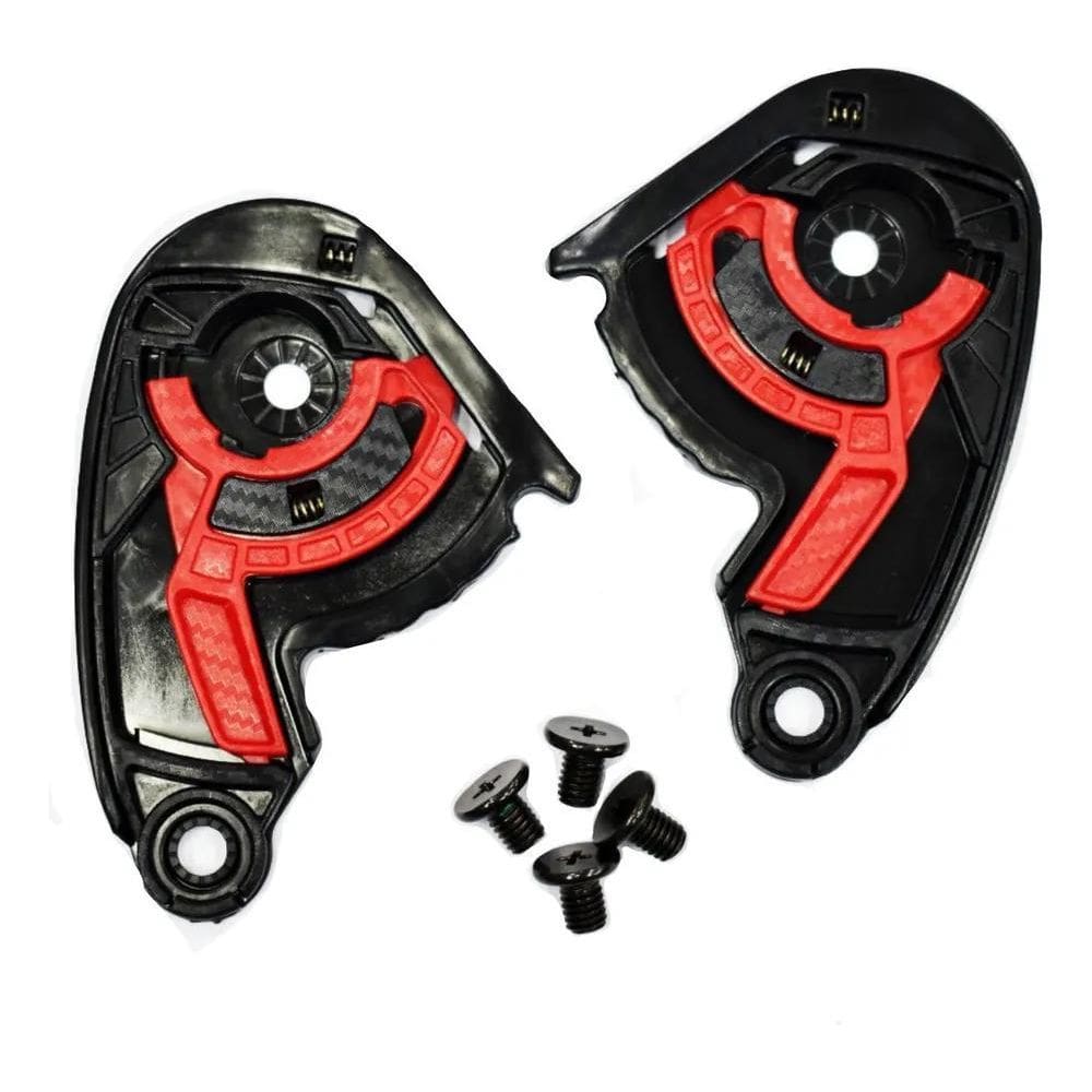 2X Kit Fixação Reparo Axxis V18B Eagle Draken Viseira Nova