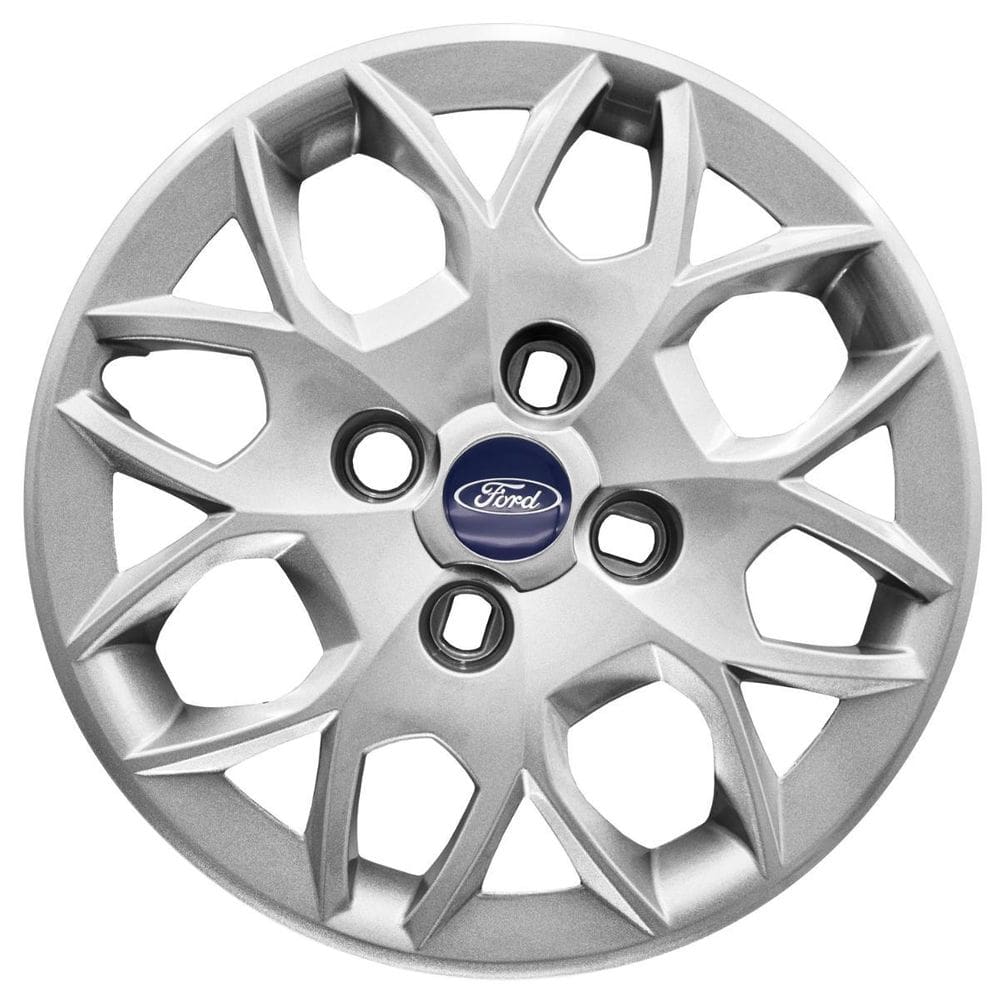 Jogo 4 Calotas Aro 14 Ford Ka E Ka Sedan 2015 16 17 18 Prata