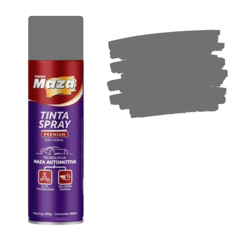 MP - Spray Cinza Escuro 400Ml Uso Geral Maza