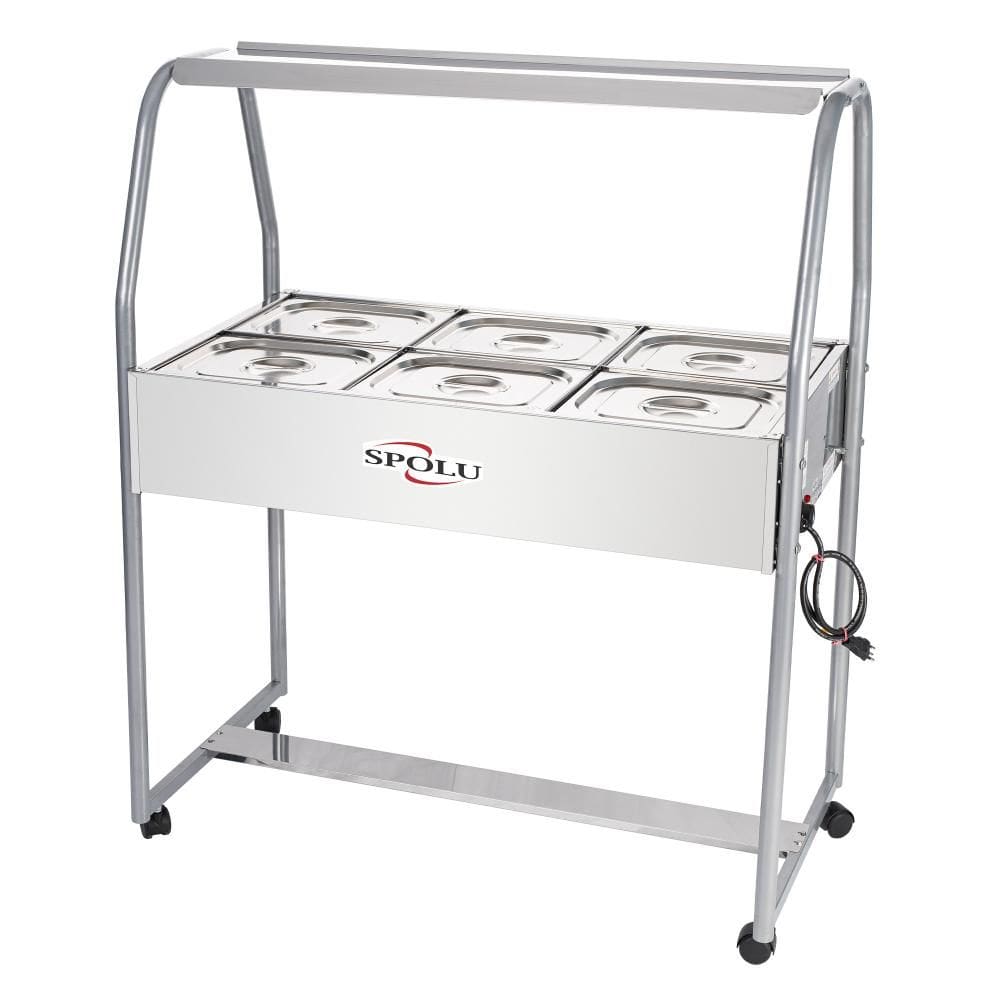 Buffet Térmico Spolu 6 Cubas 127V SPL-507