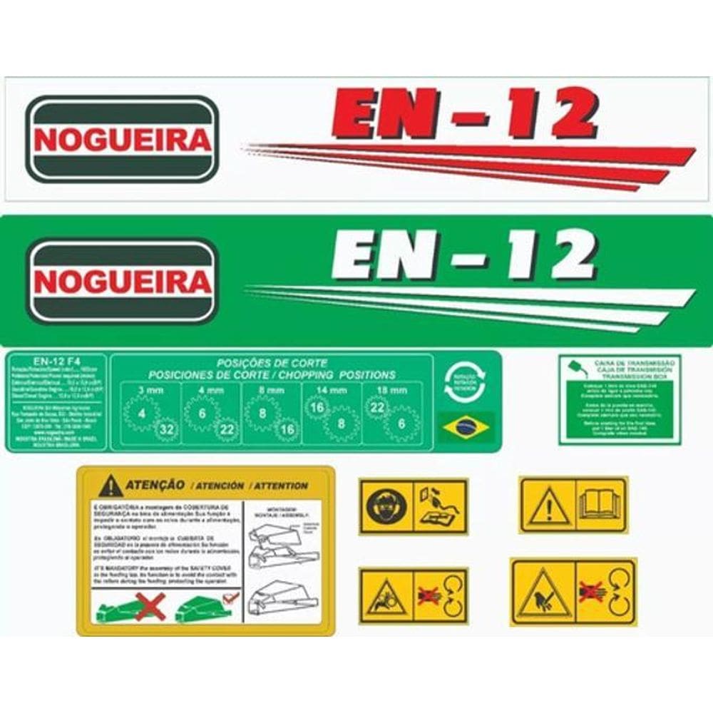 Kit Adesivos - Nogueira En-12