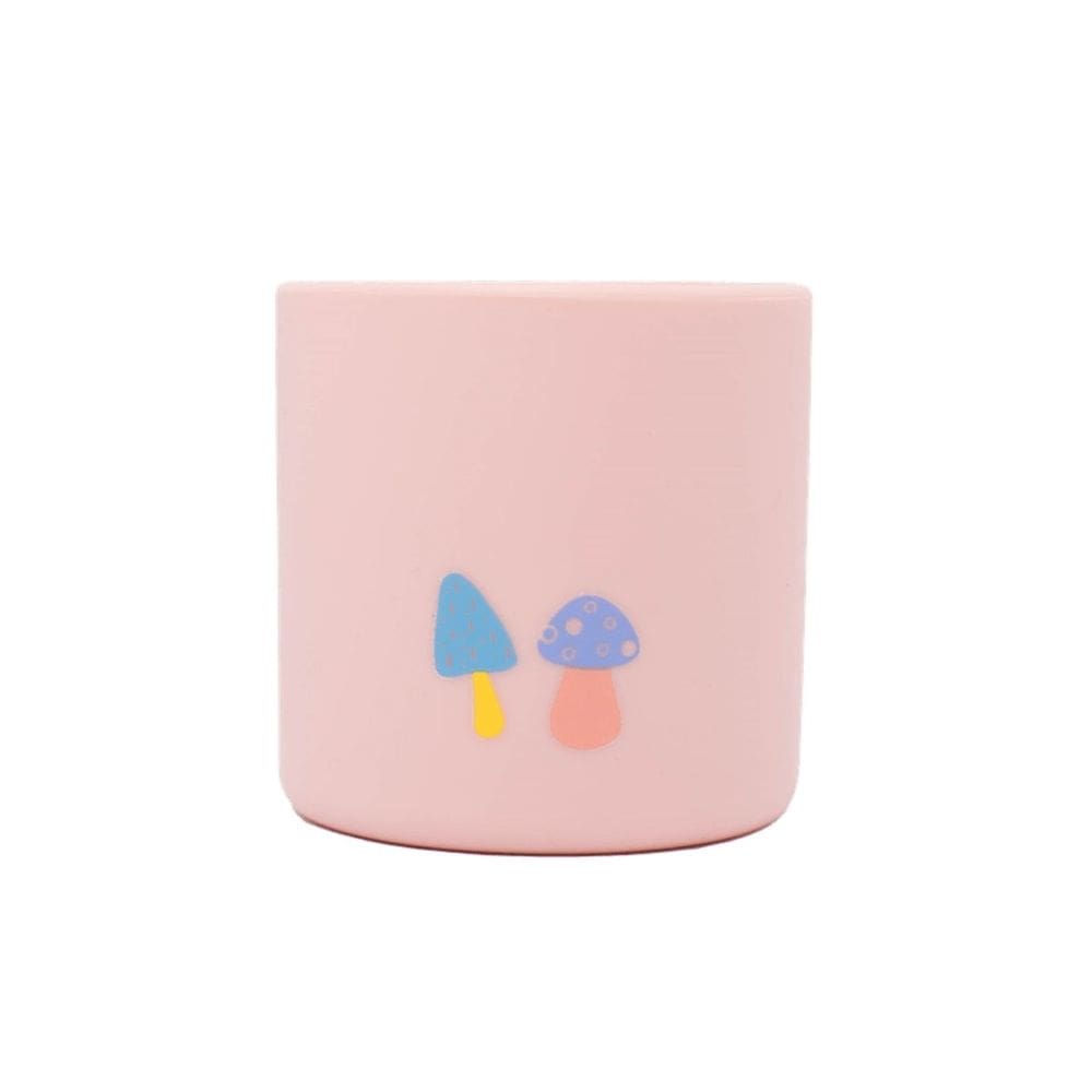 Copo De Silicone Fadinha Rosa - Bup Baby