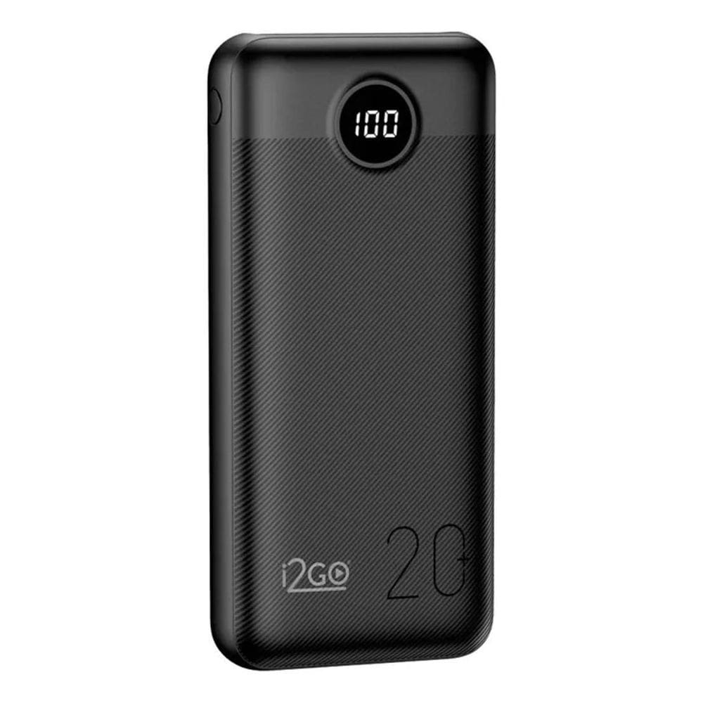 2X Carregador Portátil Power Bank Turbo I2Go 20000Mah 20W Co