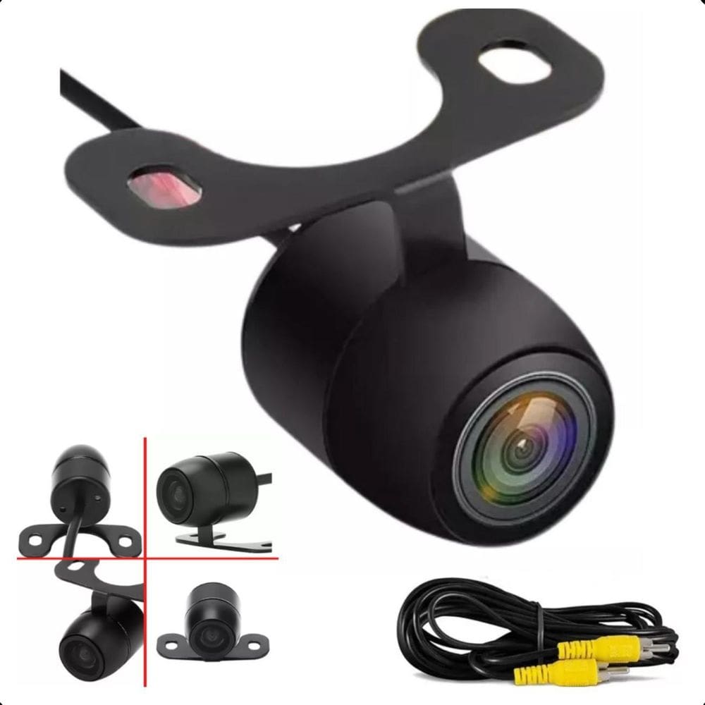 Câmera Universal Automotiva Compacta Panorâmica