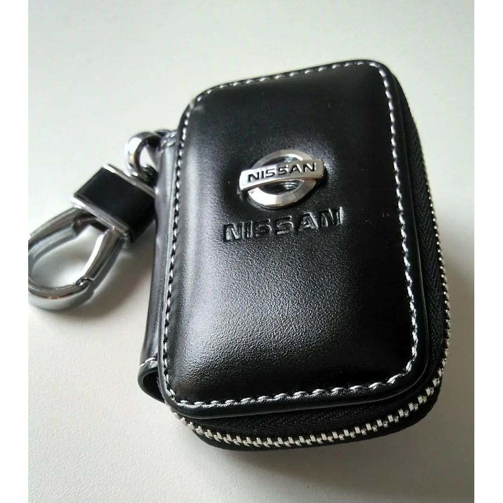 2X Capa Case Couro Superluxo Porta Chave Carro Nissan E Outr