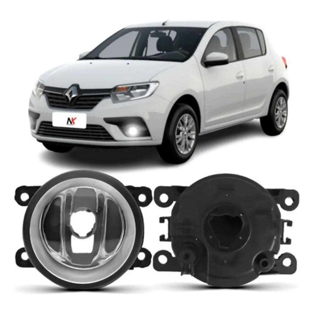 2X Farol Milha Sandero