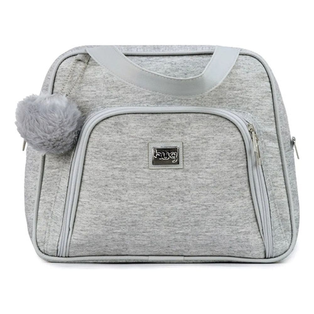 Bolsa Maternidade Barcelona Mescla Cinza - Média - Hug