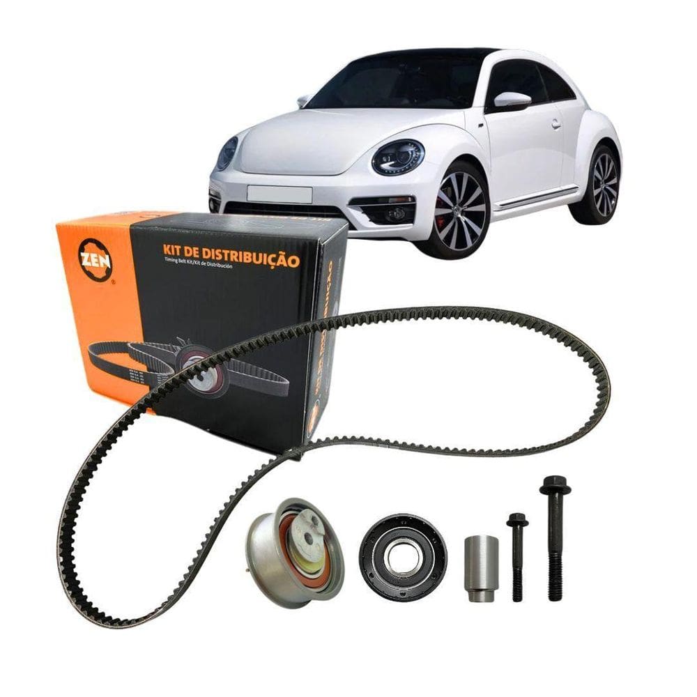 Kit Polia Tensor E Correia Dentada Para New Beetle 1.4 Ea211
