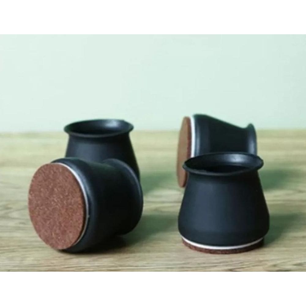 Protetor Capa De Silicone Com Feltro Para Moveis Kit 20 Pçs