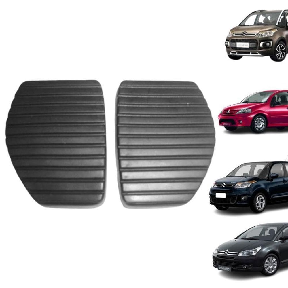 Kit De Capa De Pedal Freio+Embreagem Do C3/C4/Aircross