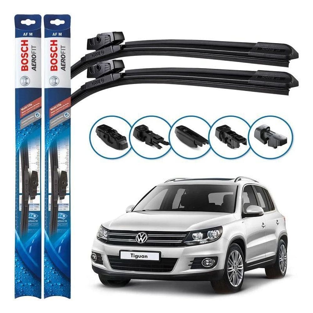 Palheta Bosch Para-Brisa Tiguan 2009/2017 Multiclip Aerofit