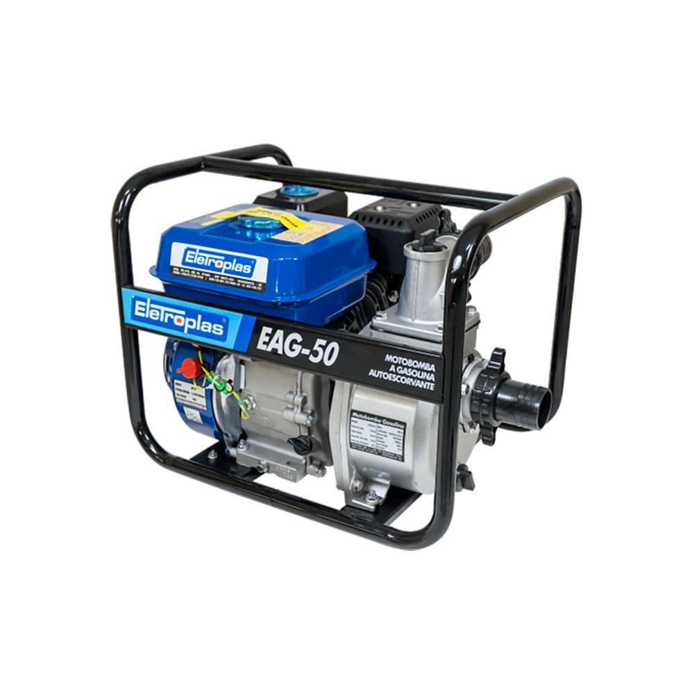 Motobomba Autoescorvante Gasolina 7hp EAG50-1 Eletroplas