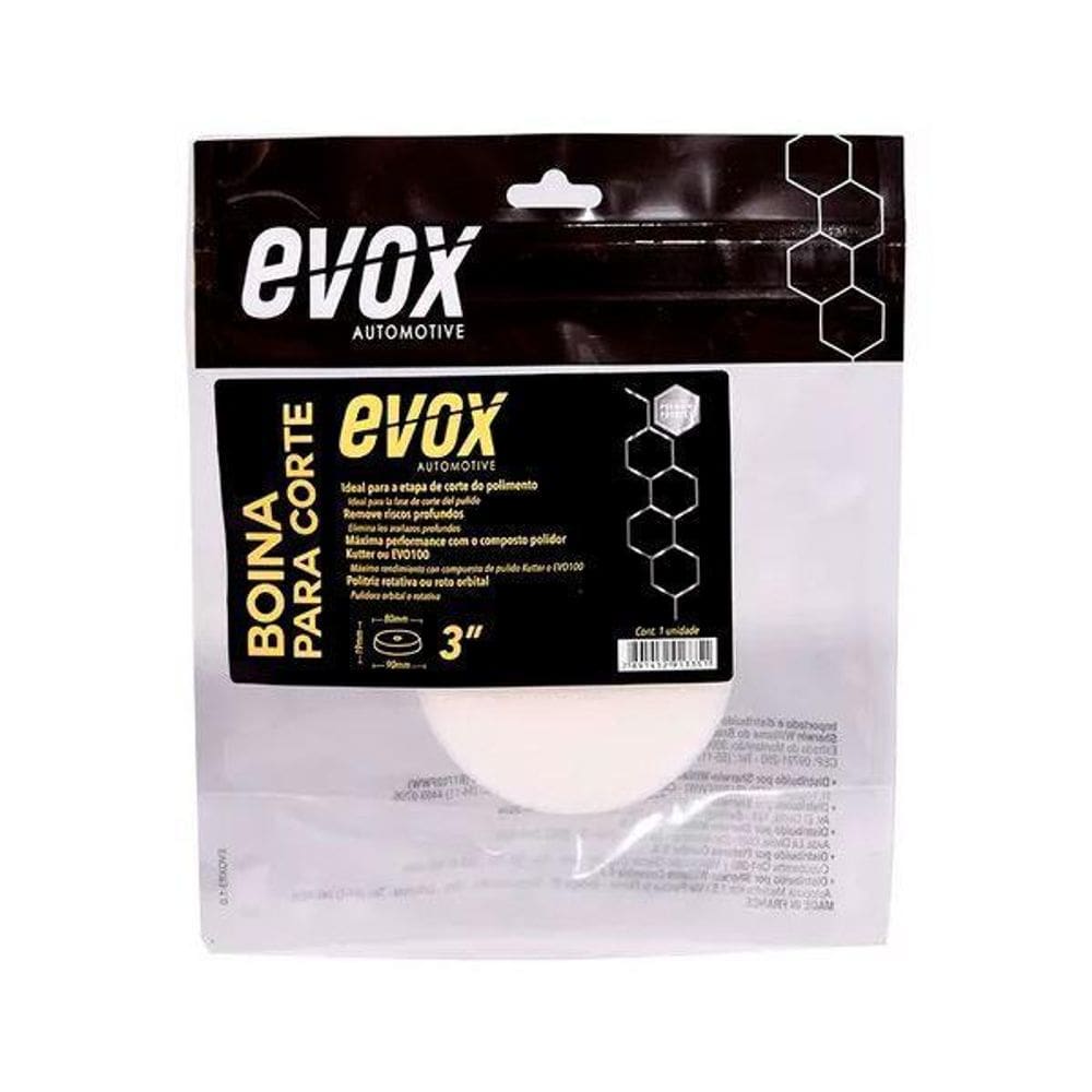 Evox Boina Espuma Corte Branca 3