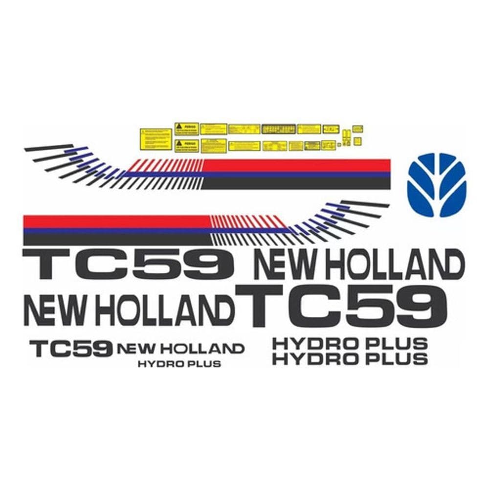 Kit Adesivos Colheitadeira Tc59 Pavão