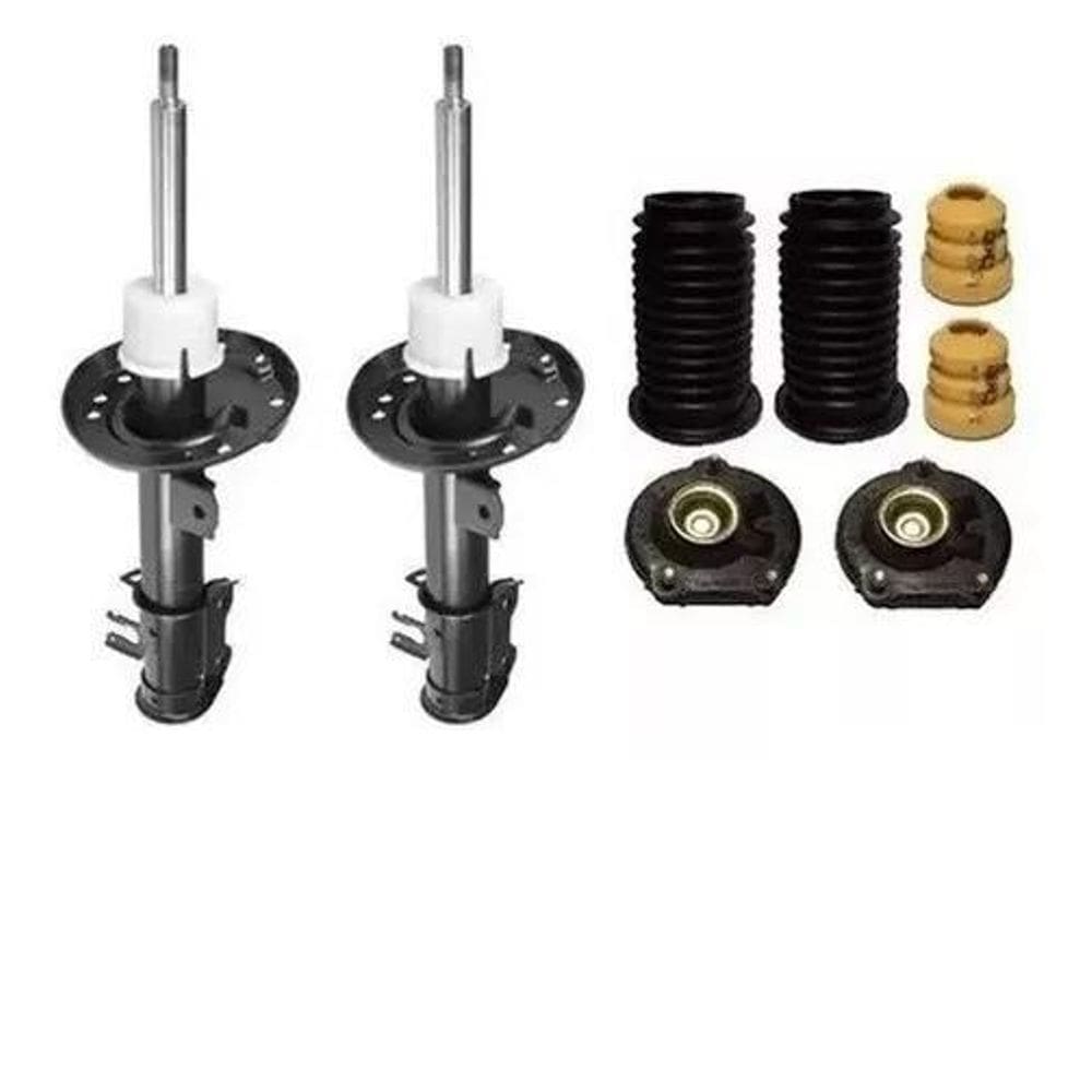 Par Amortecedor+Kit Dianteiro Punto 2012