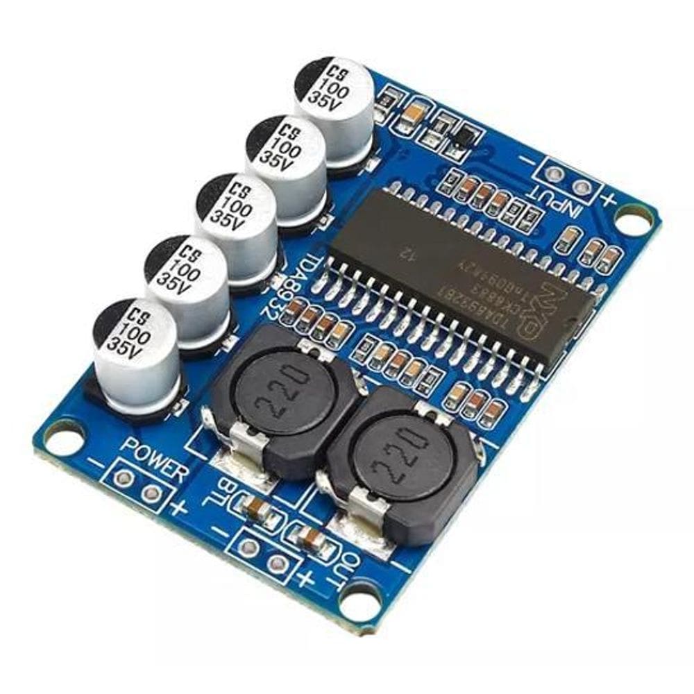 Módulo Amplificador De Áudio Mono 35W Tda8932
