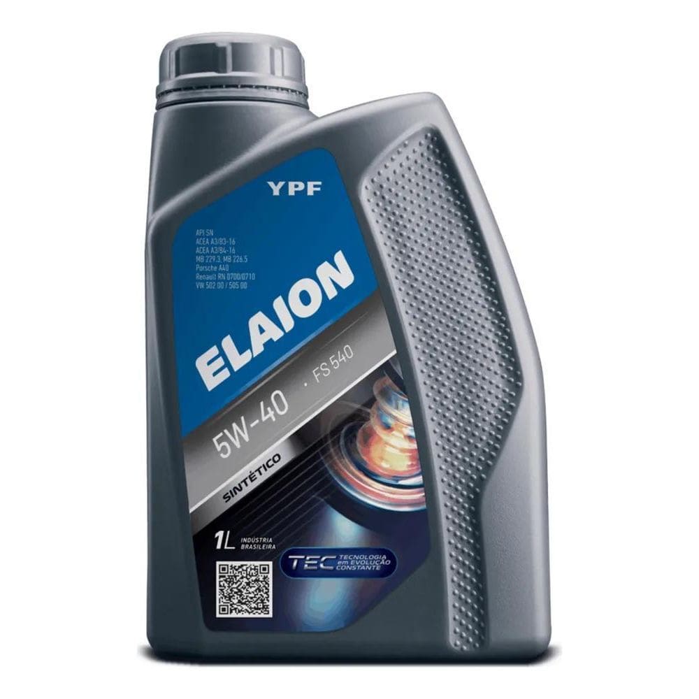 2X Óleo De Motor Ypf Pineral 5W-40 Para Carro/Caminhonete De