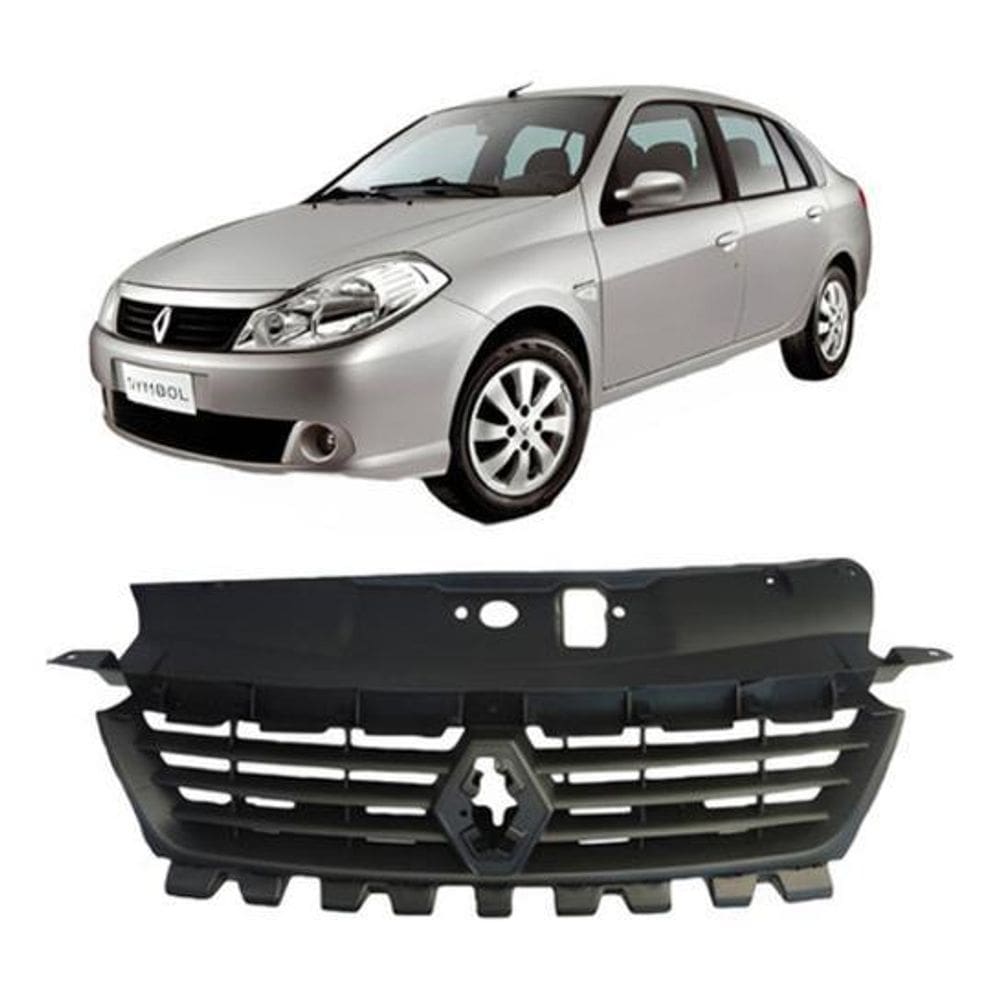 MP - Grade Dianteira Superior Para Renault Sy