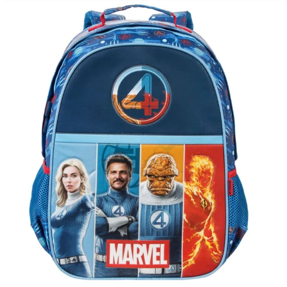 Mochila Quarteto Fantástico Infantil Escolar 2026 Marvel
