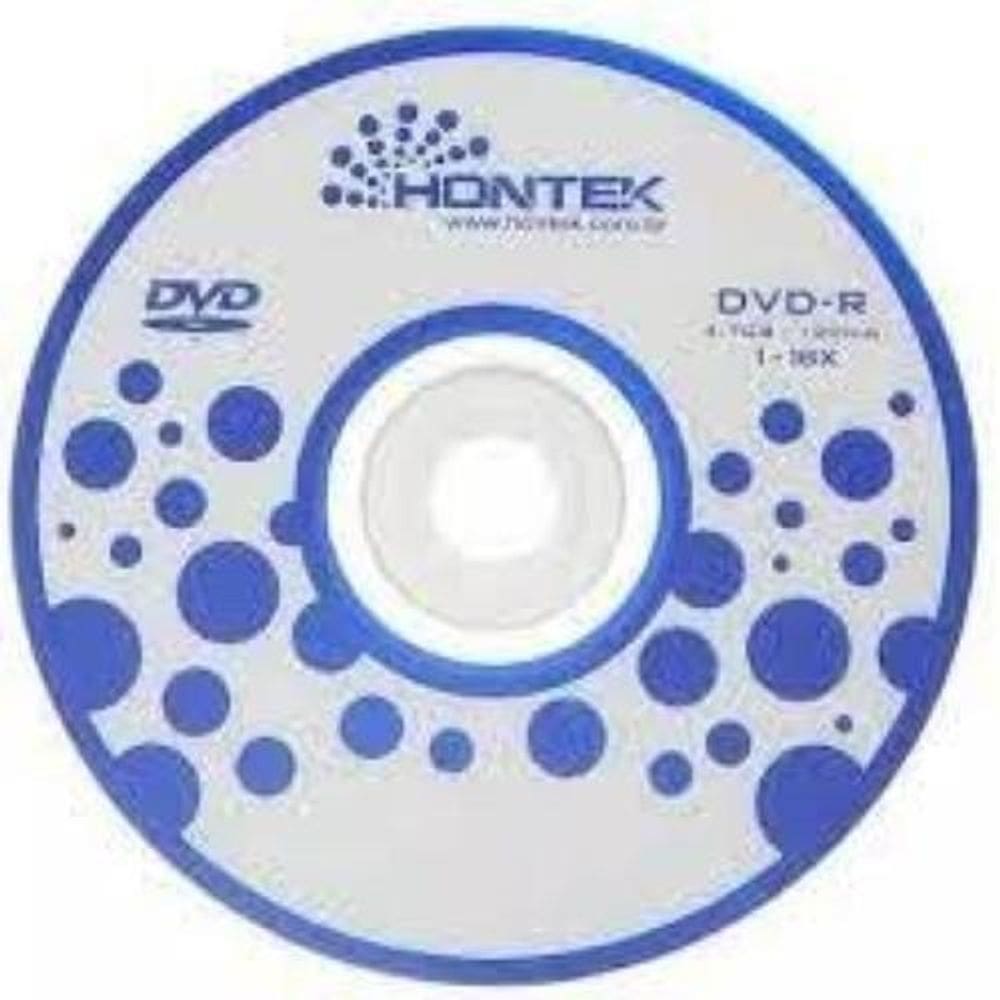 Dvd-R Hontek 4,7Gb / 120Min 05 Unidades Virgen