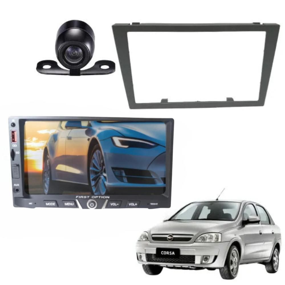 Kit Multimídia Universal Mp5 Corsa 2002 A 2011