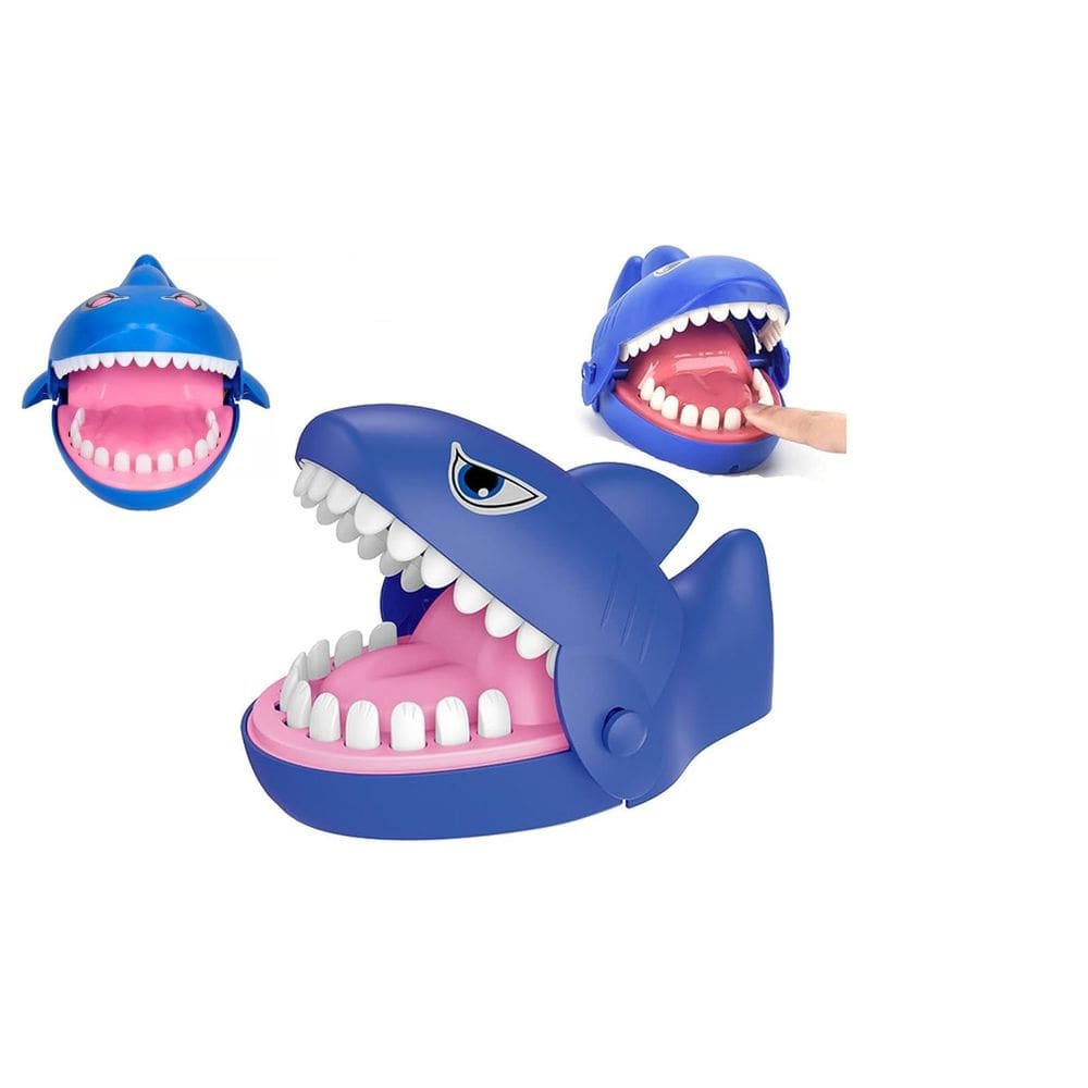 Brinquedo Tubarão Dentista Morde Dedo Pegadinha De Mesa