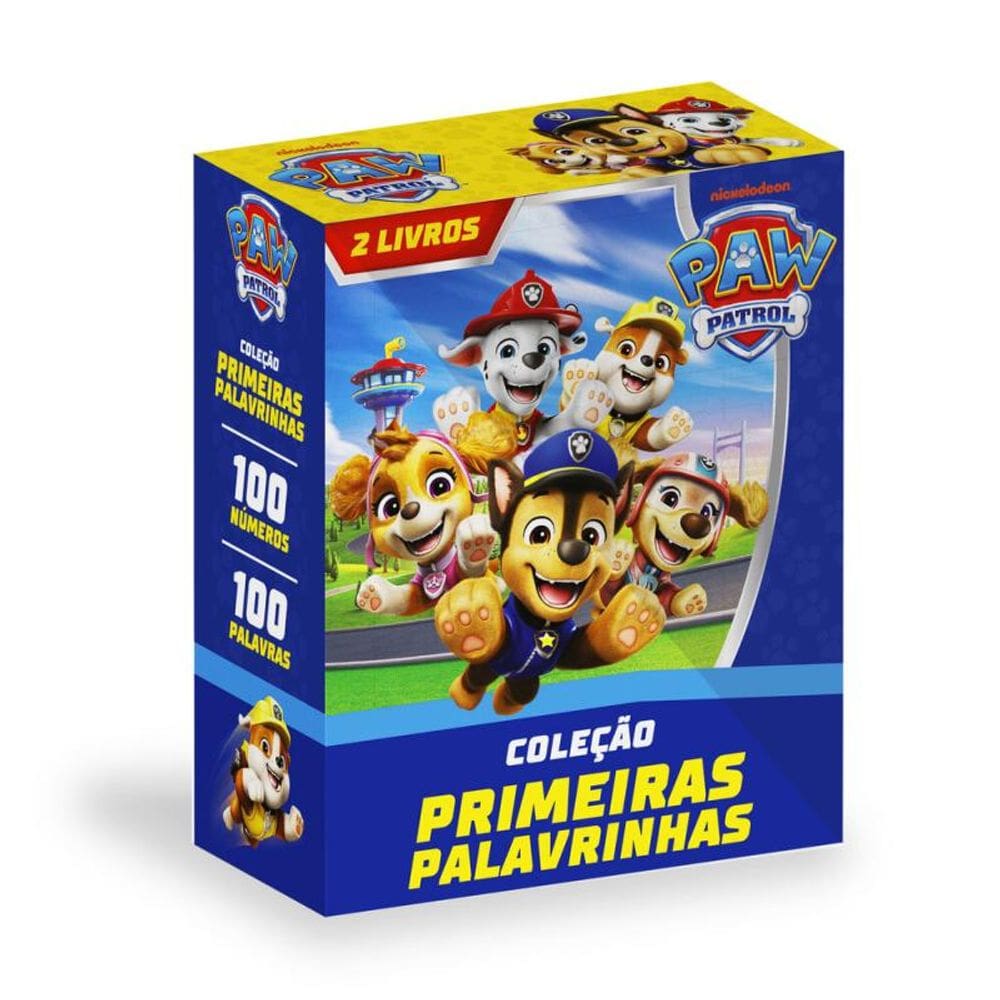 Patrulha Canina Coleção Primeiras Palavrinhas - Box com 2 Livrinhos