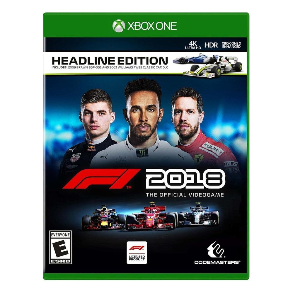 Jogo F1 2018 Xbox One Headline Edition Novo