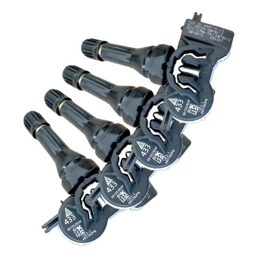 2X Sensor Pressão Pneu Jeep Compass Renegade Toro Fiat 4 Un