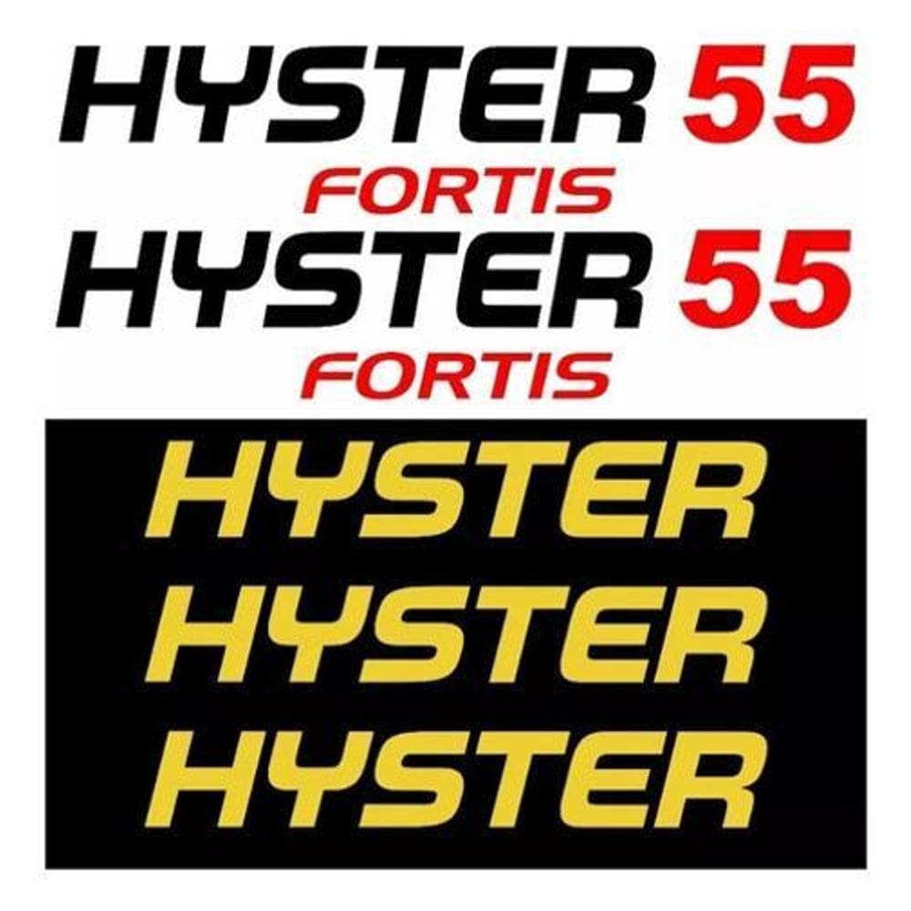 Kit Adesivos Hyster 55 Fortis