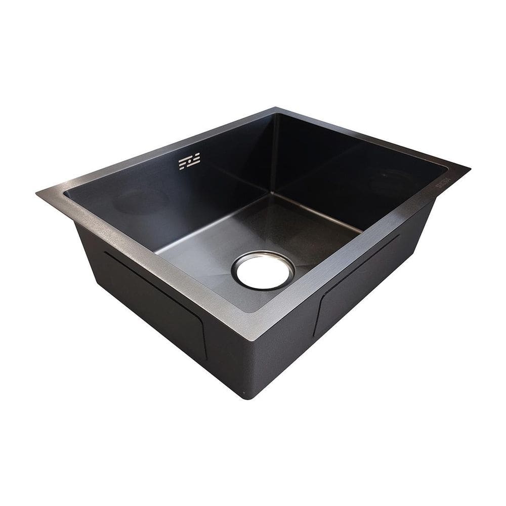 Cuba Inox De Cozinha Gourmet 50X40 Com Acessório Preta