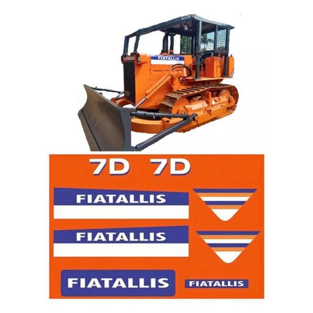 Kit Adesivos - Fiatallis 7D