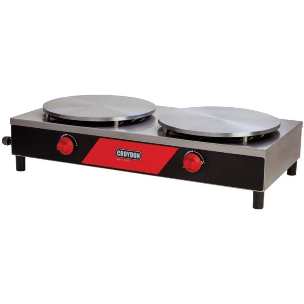 Panquequeira a Gás Dupla MPGD Croydon Inox