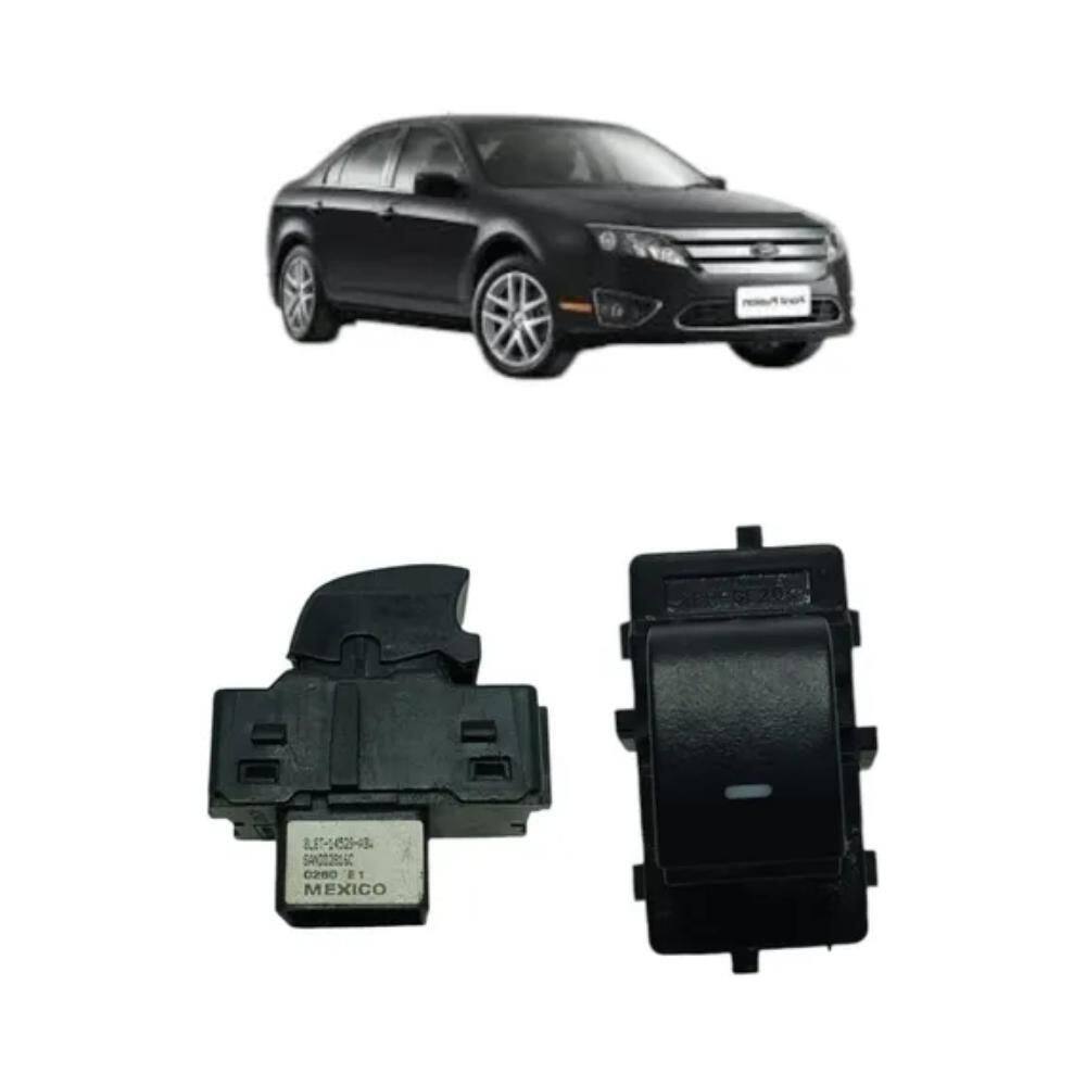 Botão Vidro Elétrico Simples Ford Fusion 2009 8L8T14529Abw