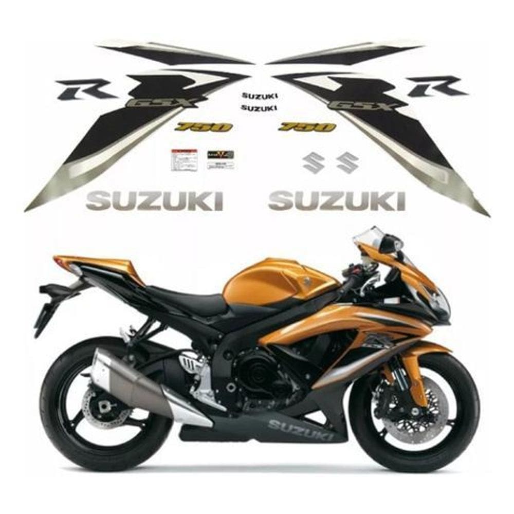 Kit Adesivos Gsx R 750