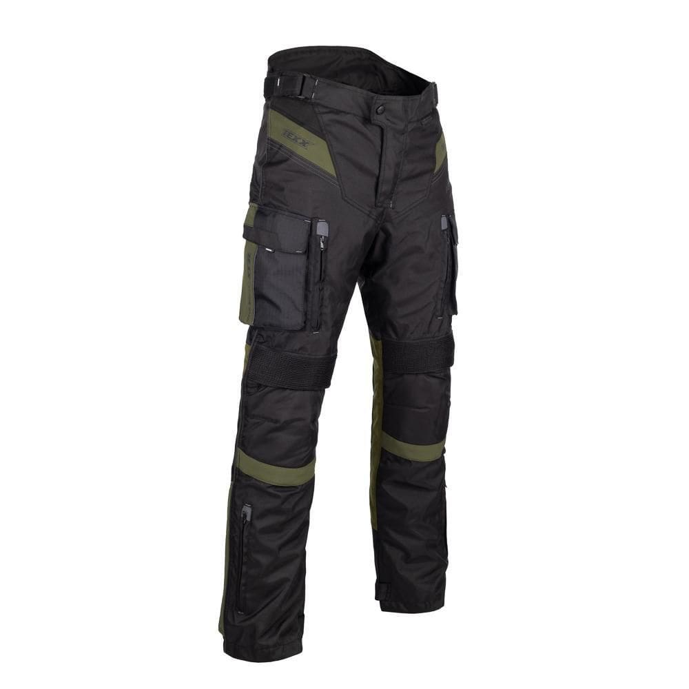 MP - Calca Texx Armor Masculina   Preto Verde