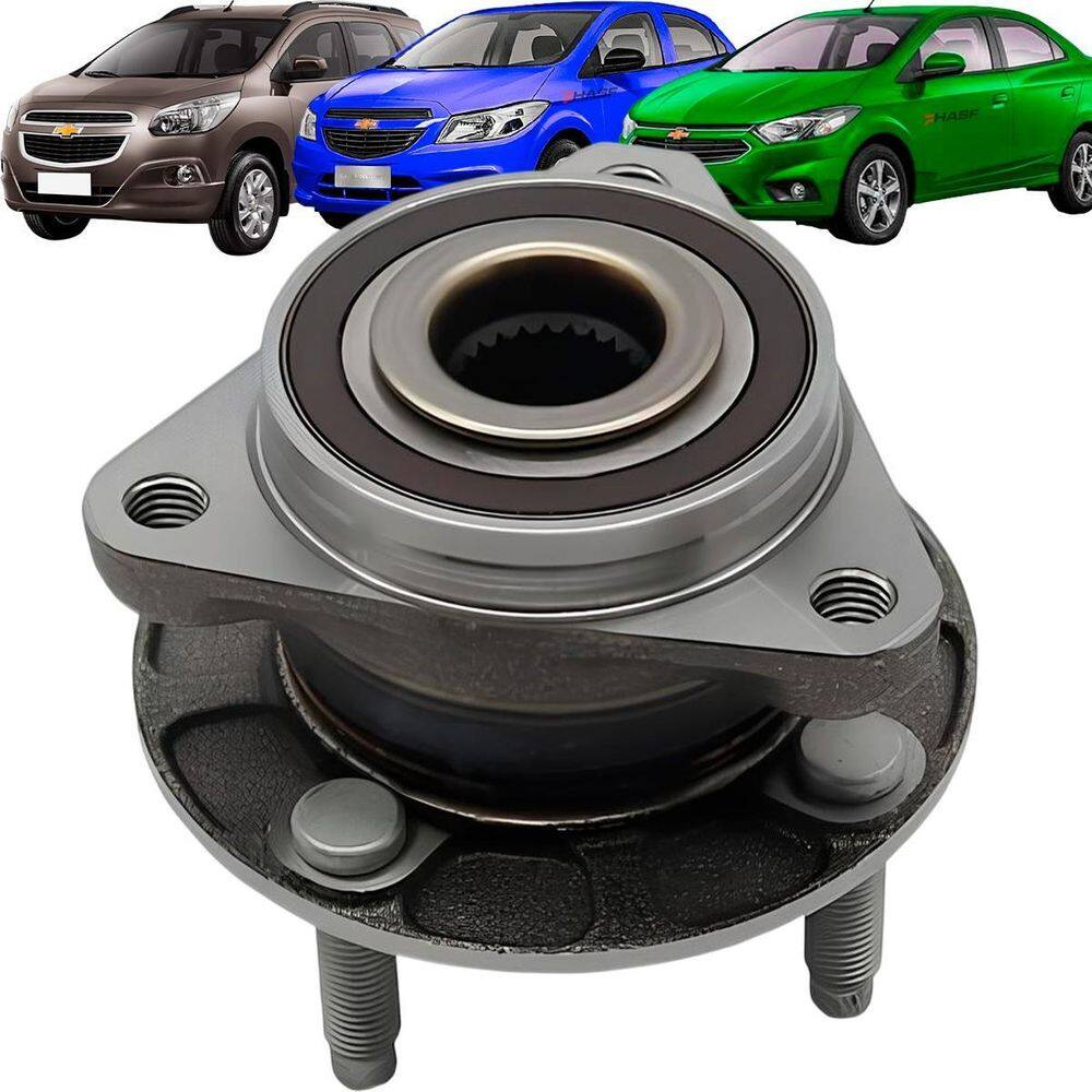 Cubo Roda Dianteiro Com Rolamento Onix Prisma Spin Cobalt